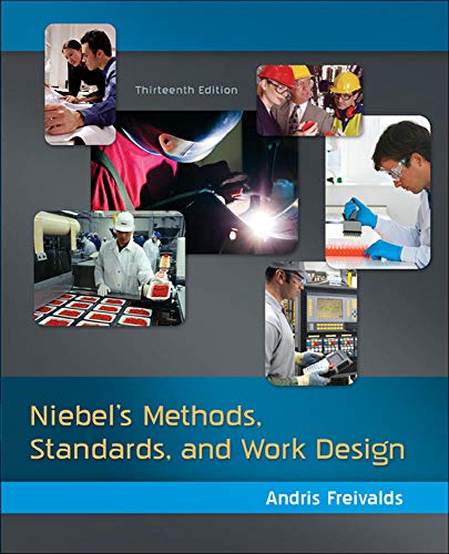 9780073376363: Niebel's Methods, Standards, & Work Design (IRWIN INDUSTRIAL ENGINEERING)