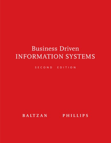 Stock image for Business Driven Information Systems for sale by Better World Books