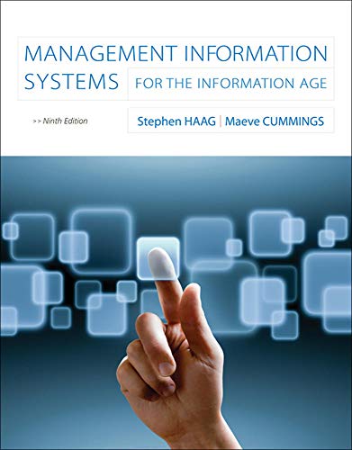 9780073376851: Management Information Systems for the Information Age (IRWIN MANAGEMENT INFO SYSTEMS)