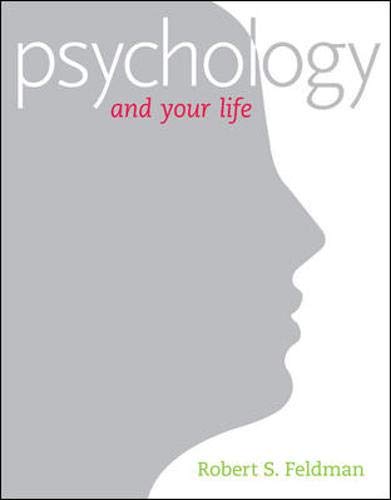 Beispielbild fr Psychology and Your Life zum Verkauf von BookHolders