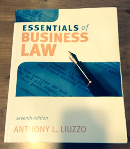 9780073377056: Essentials of Business Law