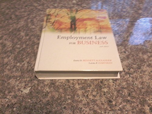 Beispielbild fr Employment Law for Business zum Verkauf von Your Online Bookstore