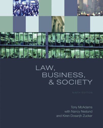 Stock image for Law, Business, and Society for sale by SecondSale