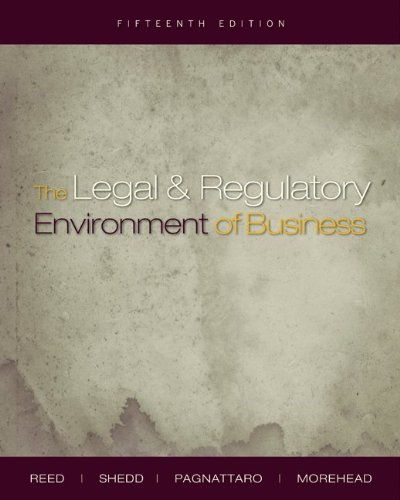 Imagen de archivo de The Legal and Regulatory Environment of Business a la venta por ThriftBooks-Dallas