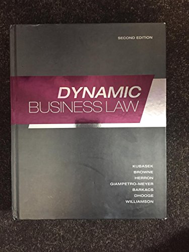 9780073377674: Dynamic Business Law