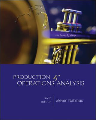 Beispielbild fr Production and Operations Analysis zum Verkauf von Better World Books