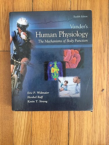 Imagen de archivo de Vander's Human Physiology: The Mechanisms of Body Function, 12th Edition a la venta por GF Books, Inc.