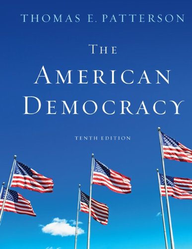 Beispielbild fr The American Democracy zum Verkauf von BooksRun