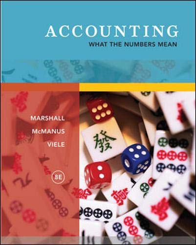 Beispielbild fr Accounting: What the Numbers Mean zum Verkauf von ThriftBooks-Atlanta
