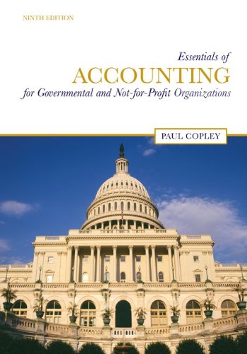 Beispielbild fr Essentials of Accounting for Governmental and Not-for-Profit Organizations zum Verkauf von Wonder Book