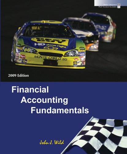 Beispielbild fr Financial Accounting Fundamentals 2010 Edition zum Verkauf von Better World Books