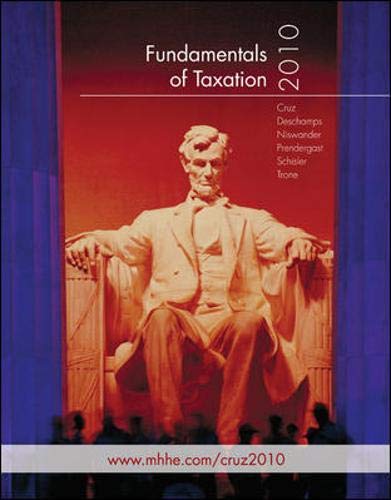 Stock image for Fundamentals of Taxation 2010 for sale by Ergodebooks