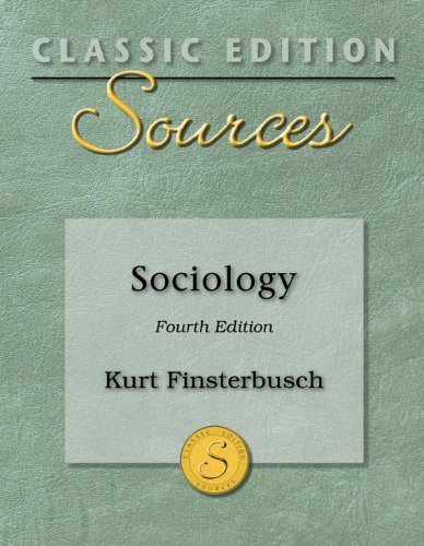 9780073379807: Sociology (Classic Edition Sources)