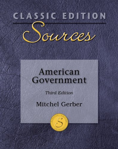 Stock image for Classic Edition Sources: American Government for sale by BooksRun