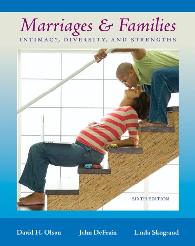Imagen de archivo de Marriages and Families : Intimacy, Diversity, and Strengths a la venta por Better World Books