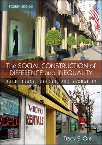 Beispielbild fr The Social Construction of Difference and Inequality : Race, Class, Gender and Sexuality zum Verkauf von Better World Books