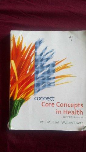 Imagen de archivo de Connect Core Concepts in Health a la venta por BookHolders