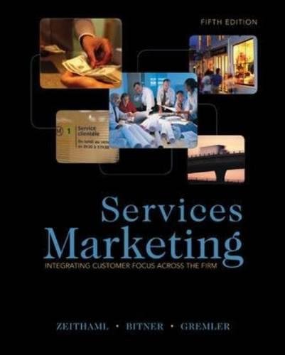 Beispielbild fr Services Marketing (5th Edition) zum Verkauf von Wonder Book