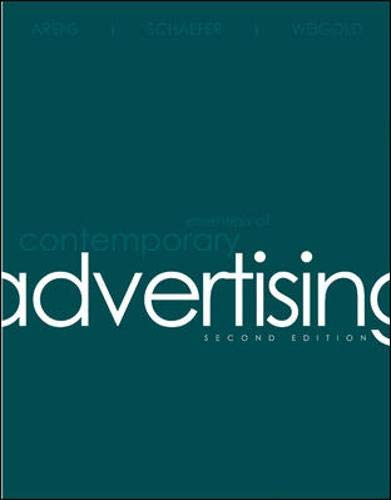9780073380971: Essentials of Contemporary Advertising