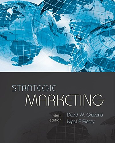 Beispielbild fr Strategic Marketing (MCGRAW HILL/IRWIN SERIES IN MARKETING) zum Verkauf von HPB-Red