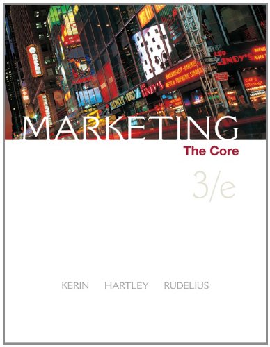 Imagen de archivo de Marketing: The Core a la venta por Wonder Book