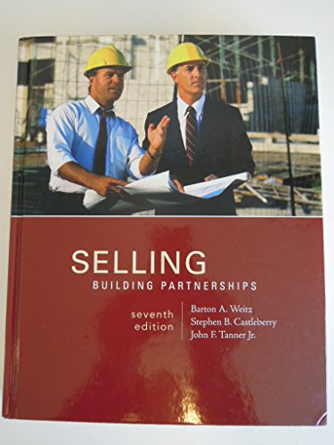 Beispielbild fr Selling: Building Partnerships zum Verkauf von ThriftBooks-Atlanta