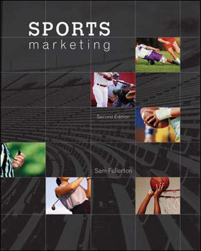 Imagen de archivo de Sports Marketing a la venta por SecondSale