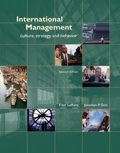 Imagen de archivo de International Management: Culture Strategy and Behavior a la venta por Books@Ruawai
