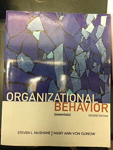 Stock image for Organizational Behavior: Essentials for sale by HPB-Red