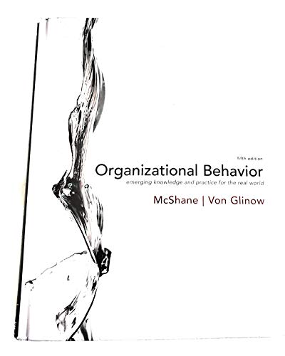 9780073381237: Organizational Behavior