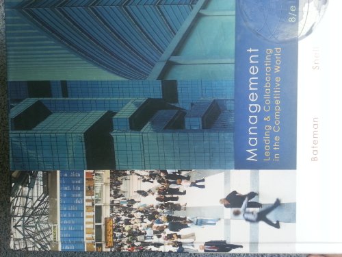 Imagen de archivo de Management : Leading and Collaborating in a Competitive World a la venta por Better World Books