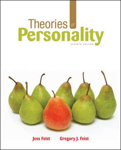 Imagen de archivo de Theories of Personality a la venta por Off The Shelf