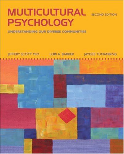 Stock image for Multicultural Psychology for sale by Better World Books