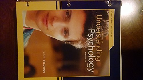 Stock image for Essentials of Understanding Psychology, 9th Edition for sale by SecondSale