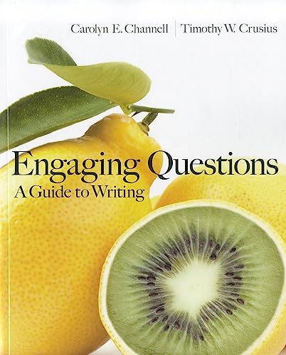 Beispielbild fr Engaging Questions : A Guide to Writing zum Verkauf von Better World Books