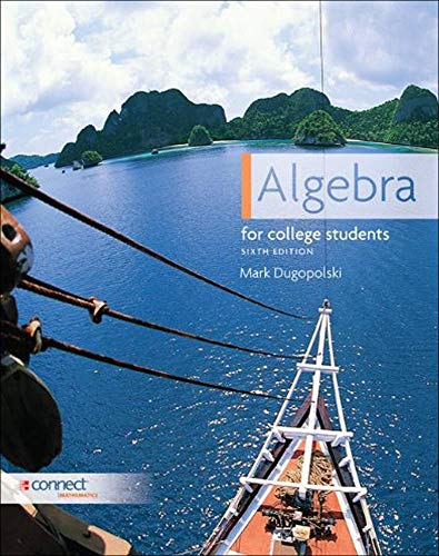 9780073384344: Algebra for College Students