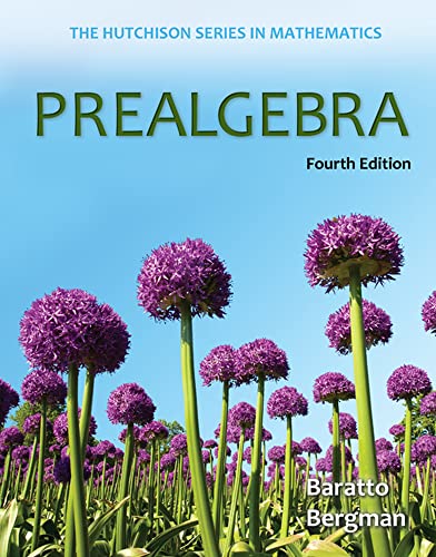 9780073384436: Prealgebra (The Hutchison Series in Mathematics)