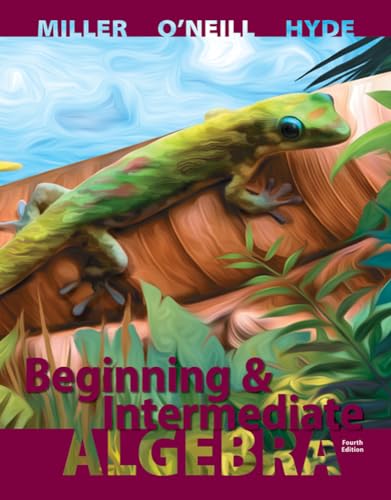 Stock image for Beginning and Intermediate Algebra for sale by Better World Books