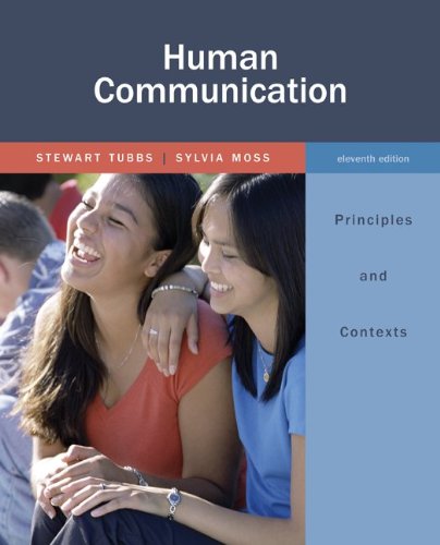 Stock image for Human Communication: Principles and Contexts for sale by HPB-Red