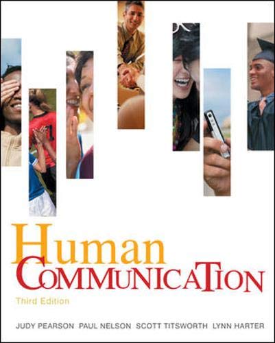9780073385013: Human Communication