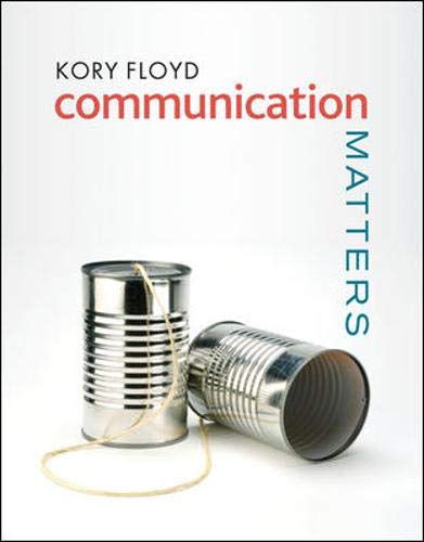 Stock image for Communication Matters for sale by SecondSale