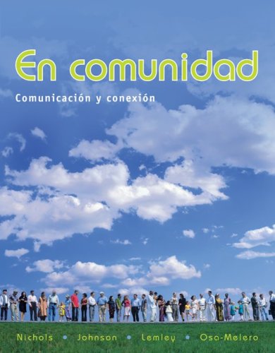 Beispielbild fr En comunidad: Comunicaci?n y conexi?n zum Verkauf von SecondSale