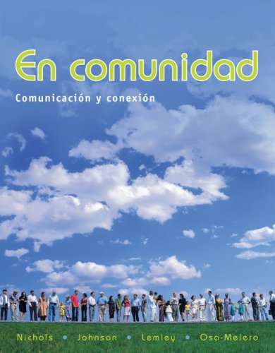 Stock image for En Comunidad : Comunicacin y Conexin for sale by Better World Books