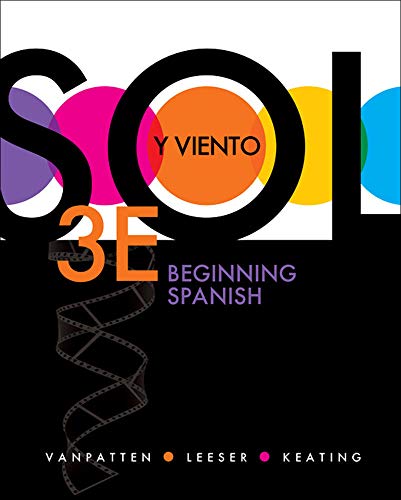 Stock image for Sol y viento: Beginning Spanish for sale by BooksRun