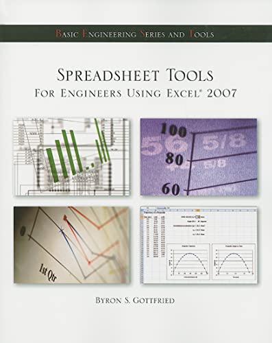 9780073385860: Spreadsheet Tools for Engineers Using Excel  2007