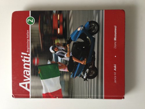 9780073386249: Avanti!: Beginning Italian