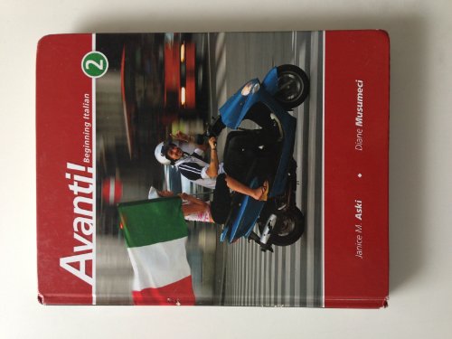 Stock image for Avanti!: Beginning Italian, 2nd Edition for sale by ZBK Books