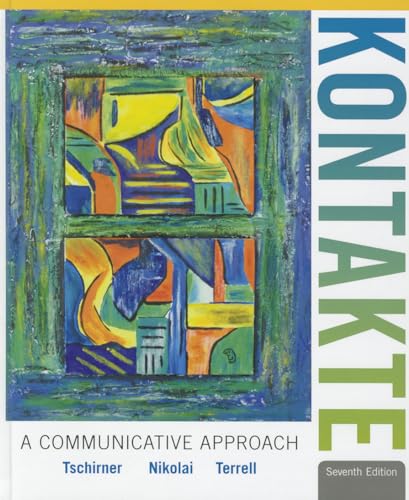 Stock image for Kontakte: A Communicative Approach for sale by Revaluation Books