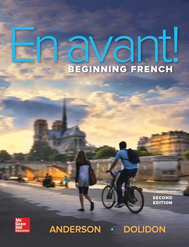 Stock image for En avant! Beginning French (Student Edition) - Standalone book for sale by Big River Books