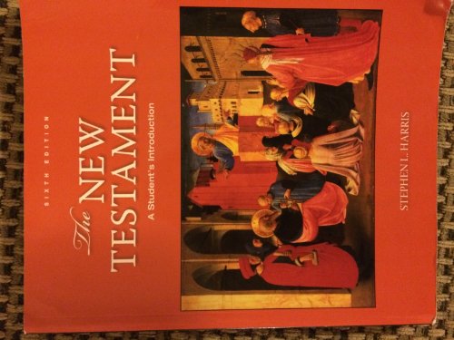 Imagen de archivo de The New Testament: A Student's Introduction a la venta por BooksRun